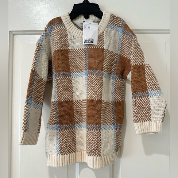 H & M toddler boys kids thick knit pattern sweater - Picture 2 of 9